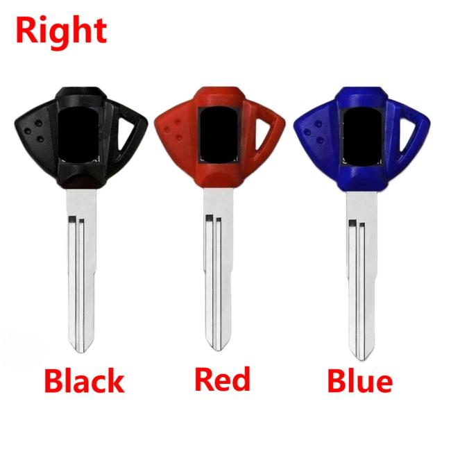 [With logo place] For Suzuki motorcycle key shell with right blade
