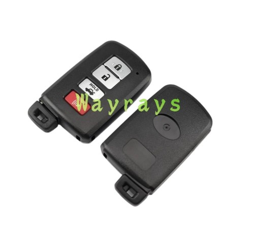 [Model ①] For Toyota key shell with oval logo place, the black model is cheaper,also use for VVDI