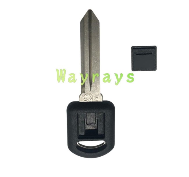 For Buick PK3 transponder key shell without chip without logo place