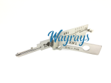 Lishi KW1 2 in 1 tool.Support 5-Pin Kwikset Keyway