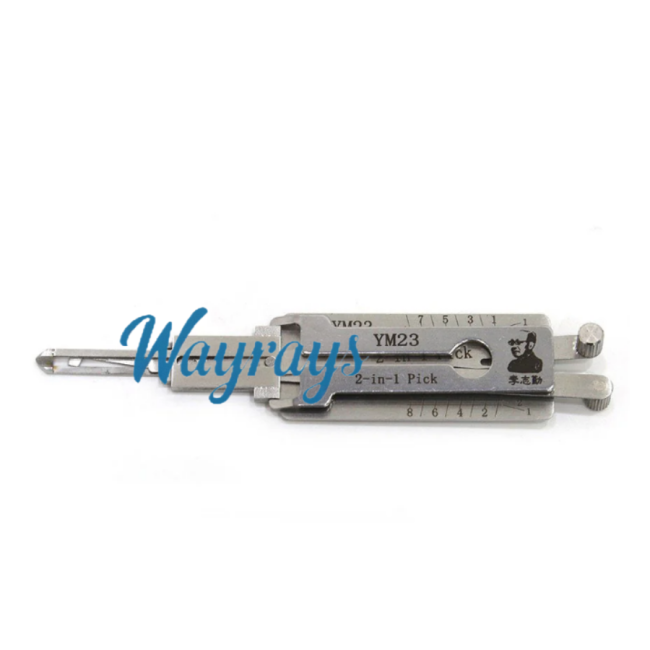 Lishi YM23 2 in 1 tool.Support Mercedes Benz, Smart