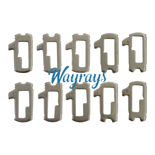 For Ford HU101(HU64) lock wafer,1-5,11-15 each model 20pcs, total 200pcs