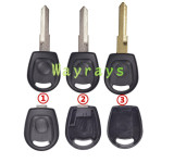 For VW transponder key shell without chip with logo place