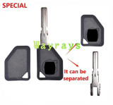 For Volvo excavator transponder key shell with OEM logo place