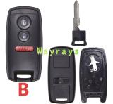 For Suzuki key shell  without logo