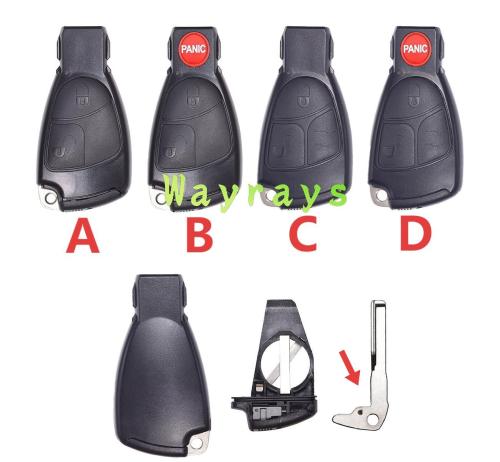 For Benz key shell without logo