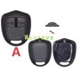 [Without blade] For Mitsubishi key shells part without logo