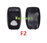 [Only the back part] For Benz key shell with OEM logo place,F&G only have black color