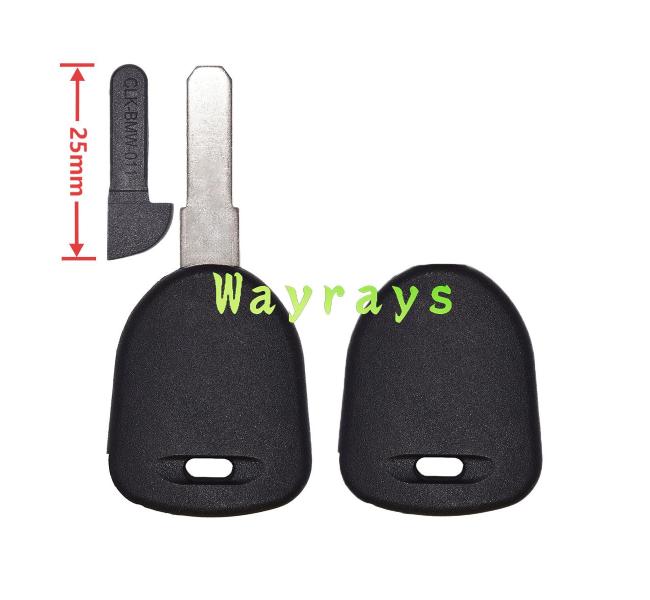For Bmw transponder motorcycle key shell without chip without logo