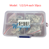 For Subaru internal milling lock wafer,1-4 each model 50pcs, total 200pcs