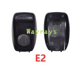 [Only the back part] For Benz key shell with OEM logo place,F&G only have black color