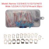 For VW Golf 9cut 10cut lock wafer,18 models each model 20pcs, total 360pcs