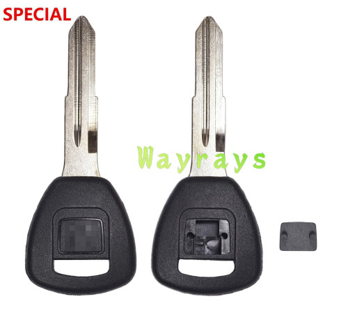 For Honda transponder key shell without chip with OEM logo place