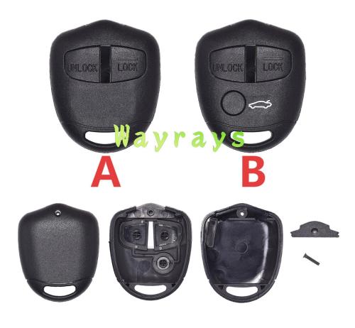 [Without blade] For Mitsubishi key shells part without logo