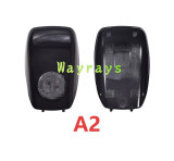 [Only the back part] For Benz key shell with OEM logo place,F&G only have black color