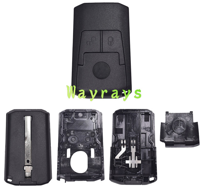 For Benz key shell with round logo place