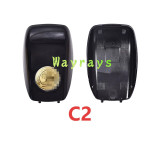 [Only the back part] For Benz key shell with OEM logo place,F&G only have black color