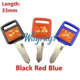 [Length:33mm] [with logo] For Honda motorcycle key shells,please choose the color