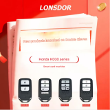2026 Lonsdor for HONDA HD30 Series Keys CIVIC/ ACCORD/ CR-V/ ODYSSEY/ HR-V.etc ID46 ID47 ID4A 2013-2025 50+ Models