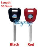 [Length:50mm] [with logo] For Honda motorcycle key shells,please choose the color