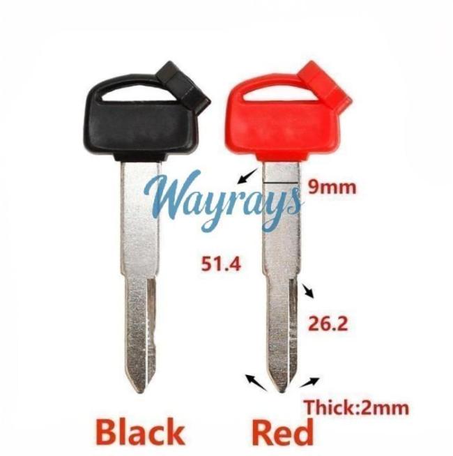 [With logo] For Honda DIO Z4 Z125 SCR100 motorcycle key shells,pls choose the color