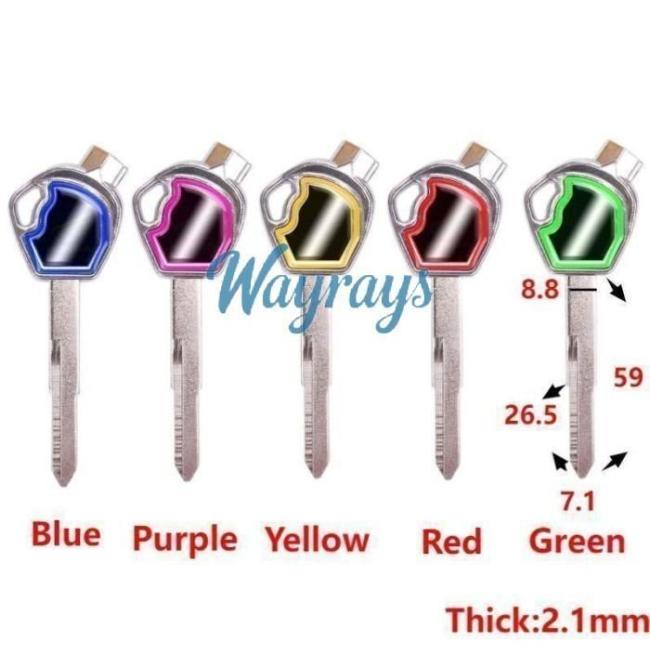 For Honda DIO Z4 Z125 SCR100 motorcycle key shells,pls choose the color