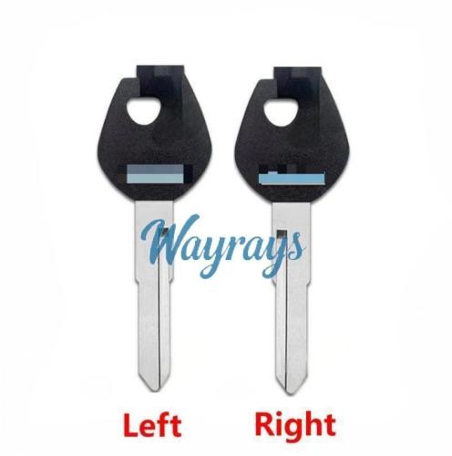 [OEM logo place] For Suzuki AN125T motorcycle key shells,please choose the blade