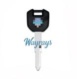 [OEM logo place] For Suzuki GSX250/DL250  motorcycle transponder key shells,it can put transponder chip
