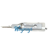 Yale-6 2 in 1 Pick and Decoder Tool.Support UK Civil Door Locks Yale Locks Professional Locksmith Tools