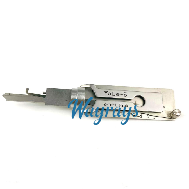 Yale-5 2 in 1 Pick and Decoder Tool.Support UK Civil Door Locks Yale Locks Professional Locksmith Tools
