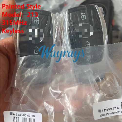 Original for Benz 213 with 315mhz keyless 3 button remote key,Currently, device programming is not supported; it is only for locksmith repair or porting purposes