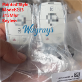 Original for Benz 213 with 315mhz keyless 3+1 button remote key,Currently, device programming is not supported; it is only for locksmith repair or porting purposes
