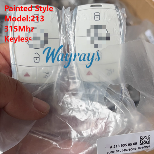 Original for Benz 213 with 315mhz keyless 3+1 button remote key,Currently, device programming is not supported; it is only for locksmith repair or porting purposes
