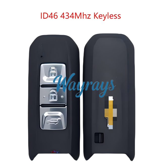 Original for Chevrolet ID46 chip 434mhz keyless 3 button remote key