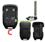 For GMC key shell  with OEM logo place