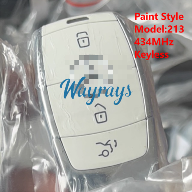 Original for Benz 213 with 434mhz keyless 3 button remote key,Currently, device programming is not supported; it is only for locksmith repair or porting purposes