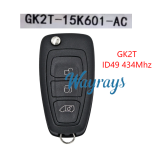 Original for Ford GK2T-15K601-AC ID49 chip with 434mhz 3 button remote key