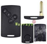 For Renault key shell  without logo