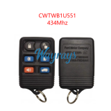 Original for Ford CWTWB1U551 434mhz 5+1 button remote key,no chip