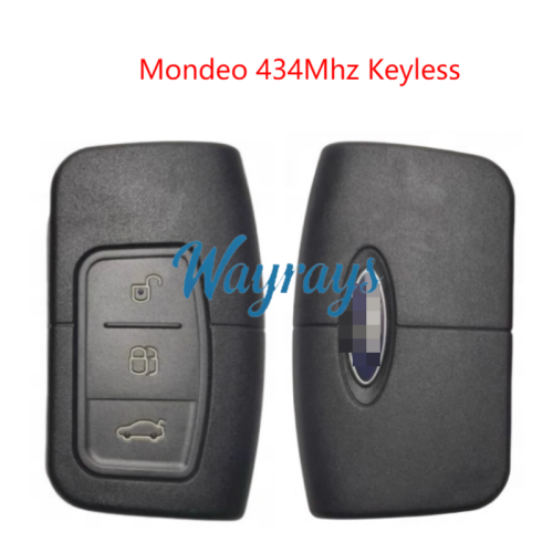 Original for Ford Mondeo 434mhz keyless 3 button remote key,no chip