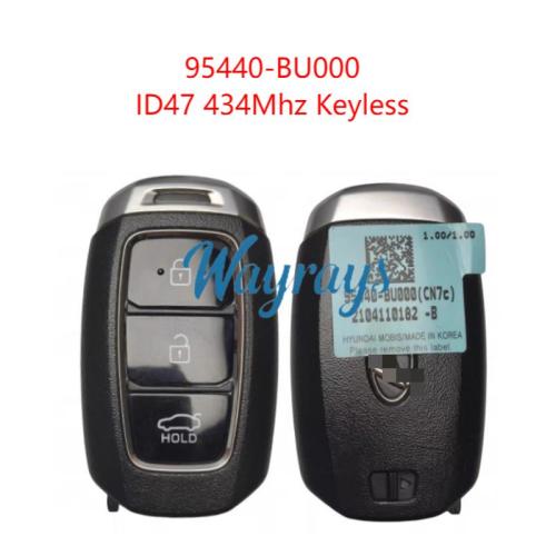 Original for Hyundai 95440-BU000 ID47 chip 434mhz keyless 3 button remote key