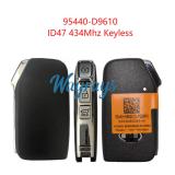 Original for Kia 95440-D9610 ID47 chip 434mhz keyless 3 button remote key