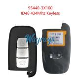 Original for Hyundai 95440-3X100 ID46 chip 434mhz keyless 3 buttton remote key