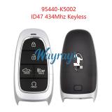 Original for Hyundai 95440-K5002 ID47 chip 434mhz keyless 5 button remote key