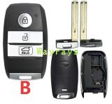 For Kia K4 key shell with oval logo place,some button's MOQ is 5pcs, pls confrim with the sales.