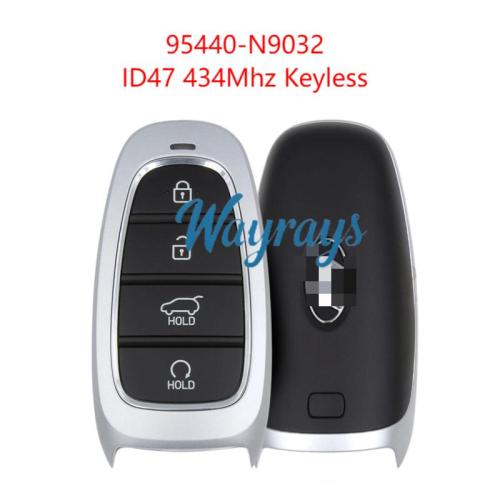 Original for Hyundai 95440-N9032 ID47 chip 434mhz keyless 4 button remote key