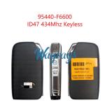 Original for Kia 95440-F6600 ID47 chip 434mhz keyless 3 button remote key