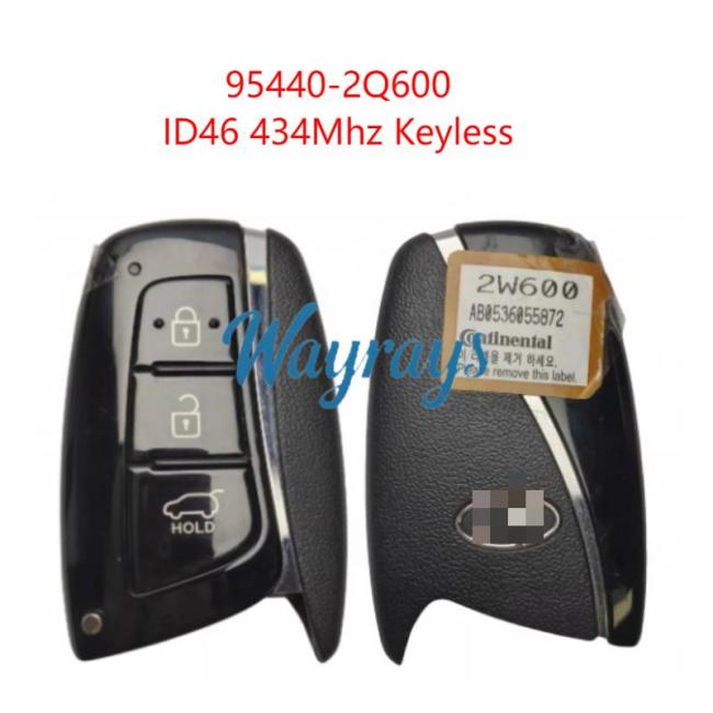 Original for Hyundai 95440-2W600 ID46 chip 434mhz keyless 3 buttton remote key