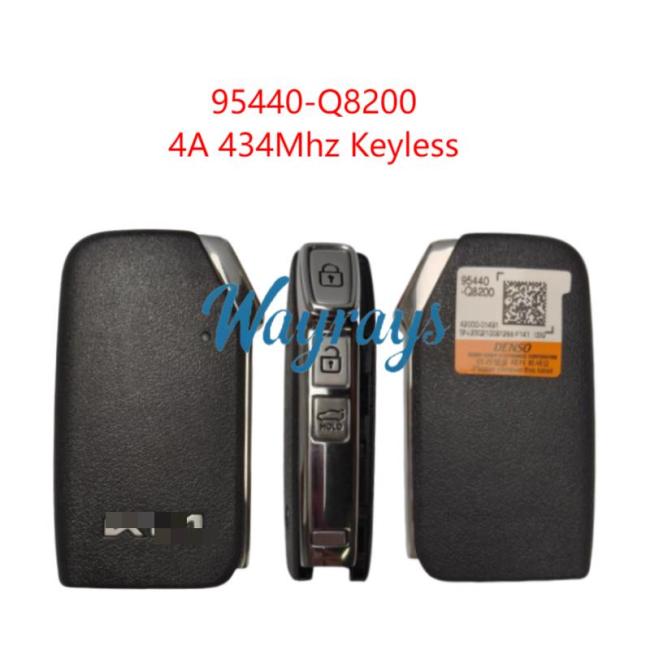 Original for Kia K3 95440-Q8200 4A chip 434mhz keyless 3 button remote key