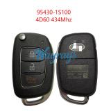 Original for Hyundai 95430-1S100 4D60 chip 434mhz 3 button remotekey